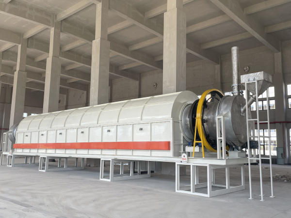 焙燒環(huán)保吸附劑，規(guī)格：?1.5x18米電加熱自動控溫